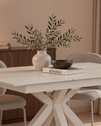 Enrica // Travertino pata Beige 160-220cm