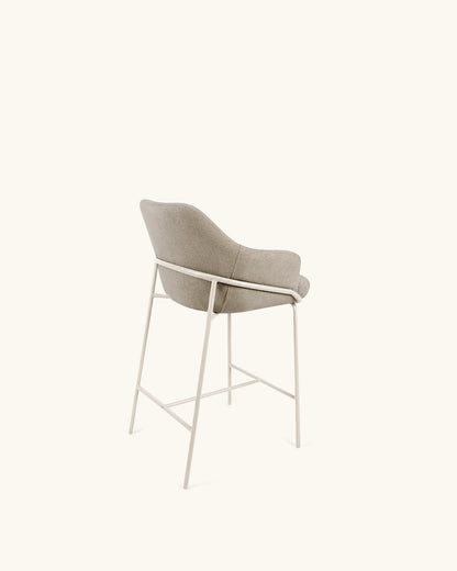 Wren // Taupe - Beige Pack 4 taburetes bajos
