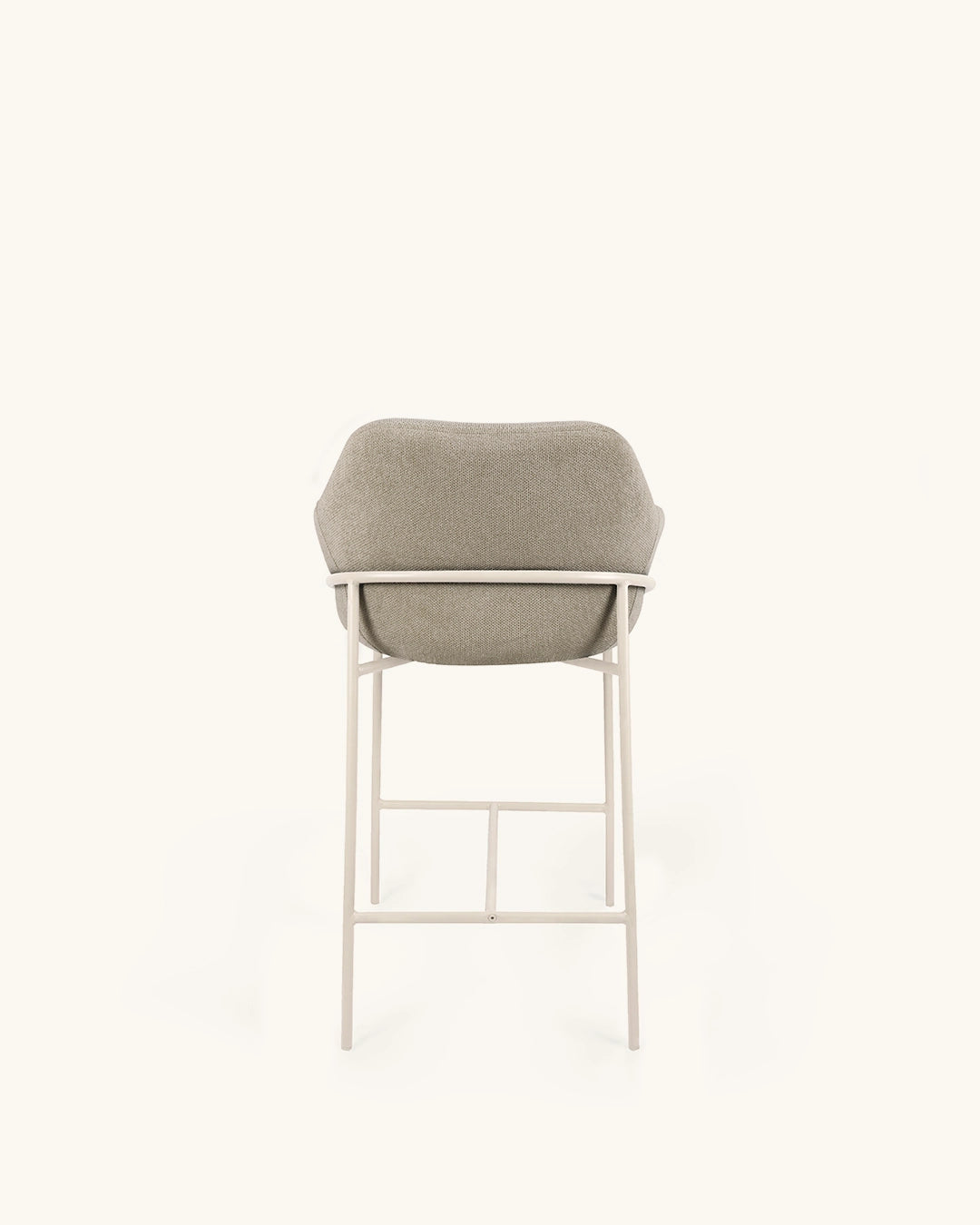 Wren // Taupe - Beige Pack 4 taburetes bajos