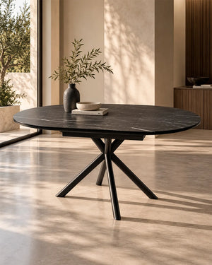 Cassidy // Mármol negro 120cm