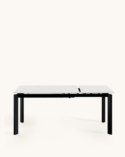 Beatrix // Branco-preto 120 cm