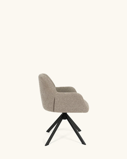 Brielle // Taupe - negro