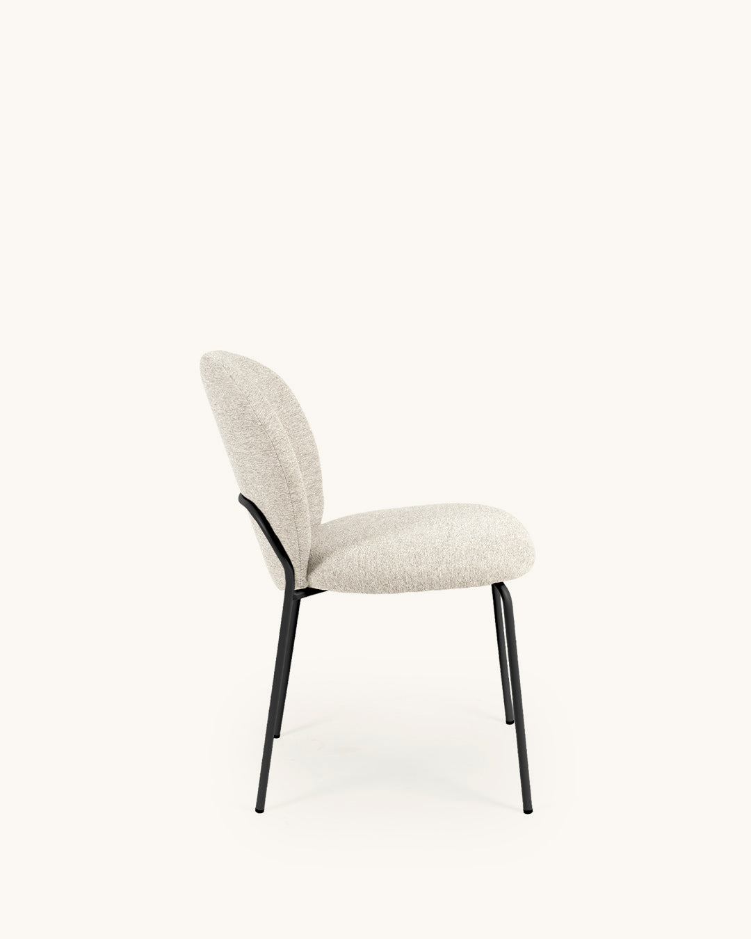 Veda // Beige-Negro Pack 2 Sillas