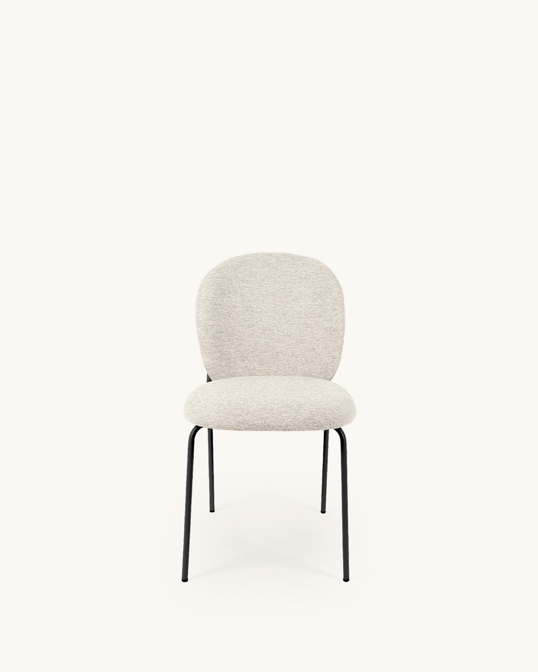 Veda // Beige-Negro Pack 2 Sillas