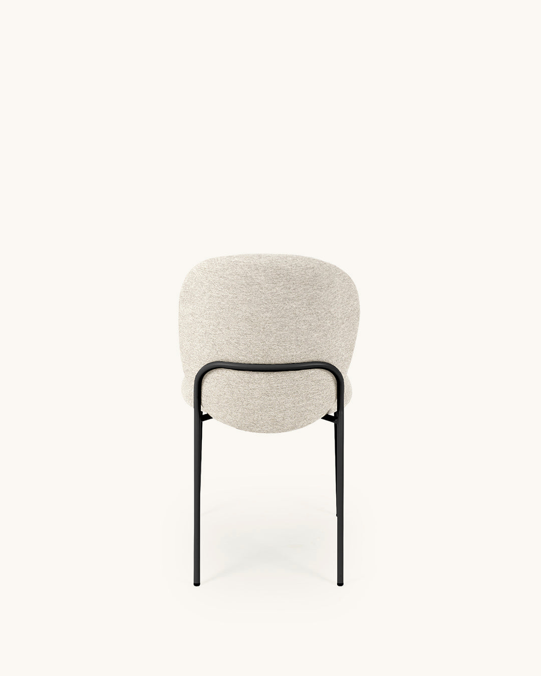 Veda // Beige-Negro Pack 2 Sillas