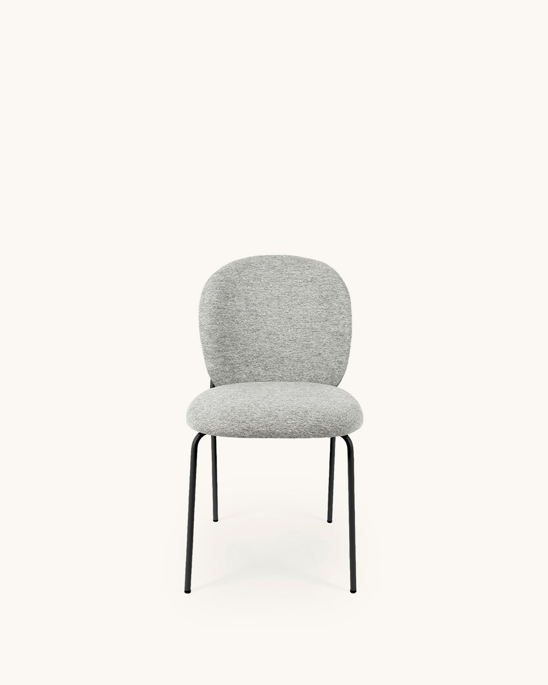 Veda // Gris-Negro Pack 4 Sillas