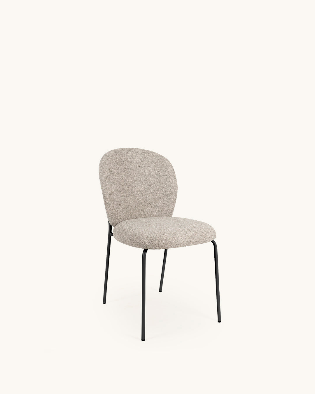 Veda // Taupe-Negro Pack 2 Sillas